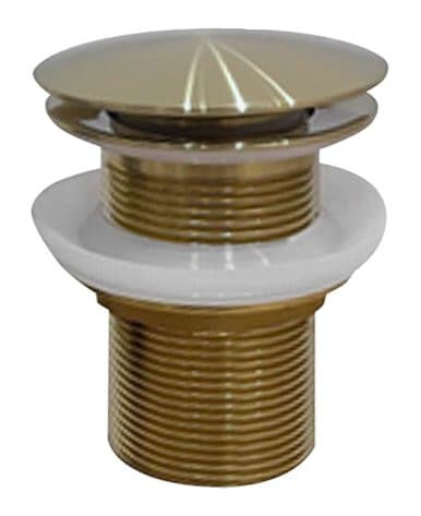 AURUM korek umywalkowy 5/4&quot;, klik- klak, złoto mat