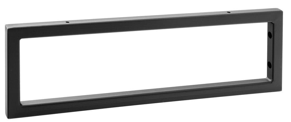 Wspornik 440x150x20mm, stal malowana, czarny mat
