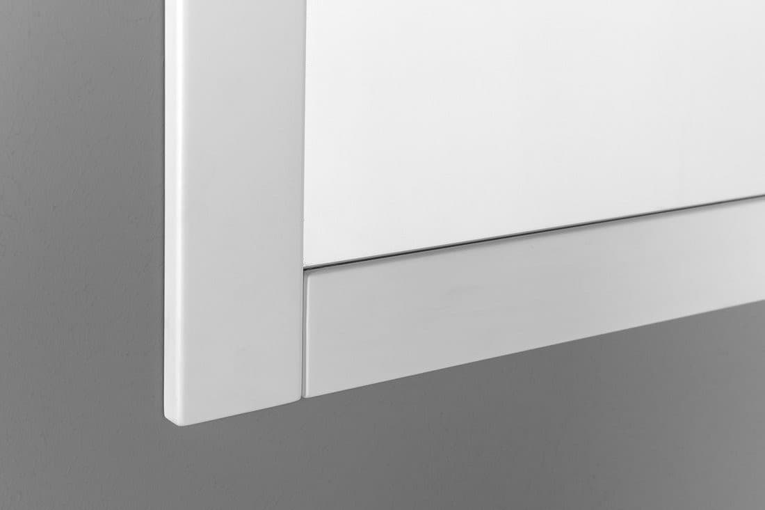 FAVOLO lustro w ramie 70x90cm, biały mat