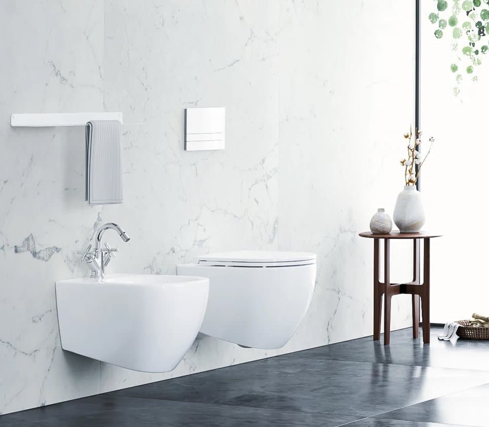 INFINITY bidet wiszący 36,5x53cm, biały