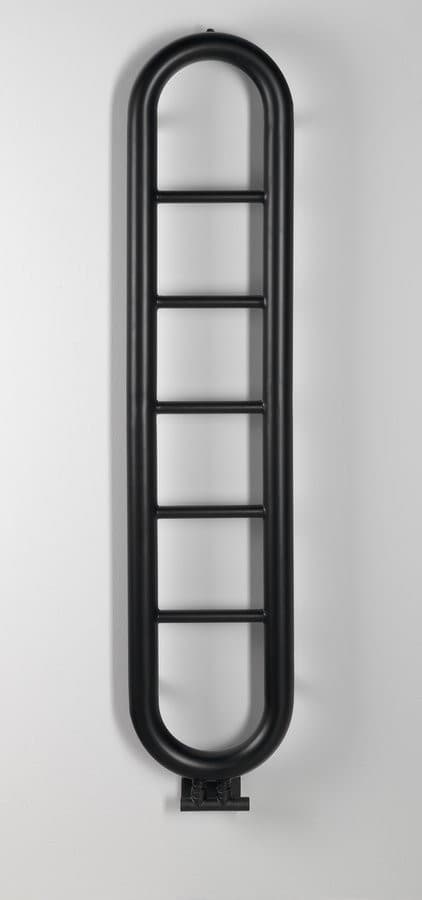 HORIZON grzejnik łazienkowy 330x1500 mm, czarny mat