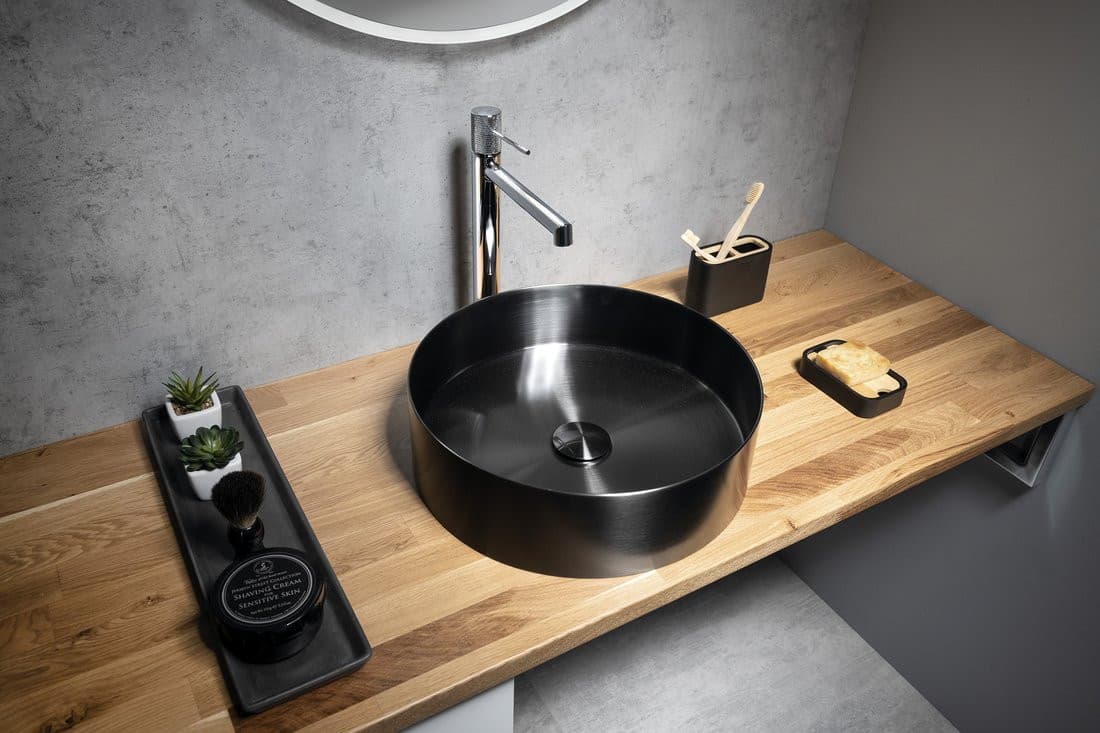 Blat WOODY 2000x28x500mm, lite drewno dąb naturalny