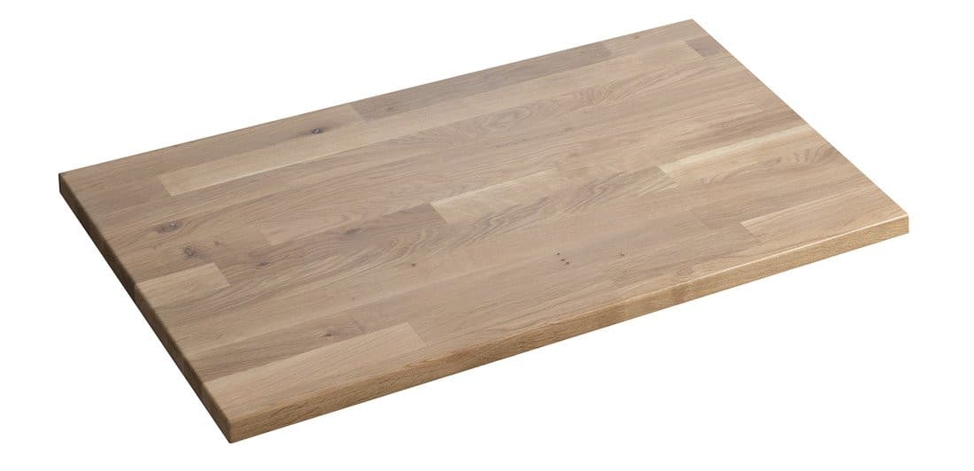 Blat WOODY 606x28x463mm, lite drewno dąb naturalny