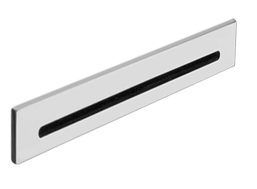 CUT przelew szczelinowy 170x24mm, korek klik-klak, chrom