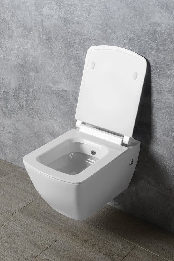 PURITY deska WC, SLIM, Soft Close, biała