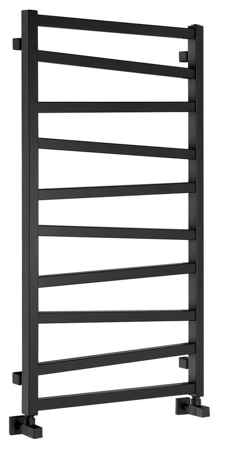 ZIG grzejnik łazienkowy 600x1096mm, czarny mat