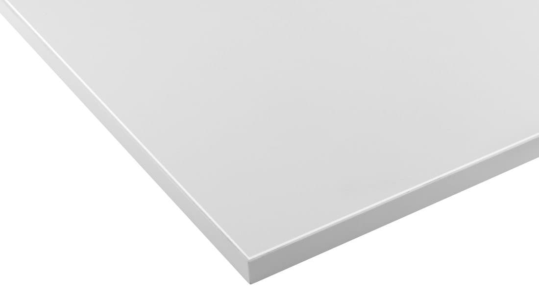 Blat DTDL 101x1,8x46,5cm, biały połysk
