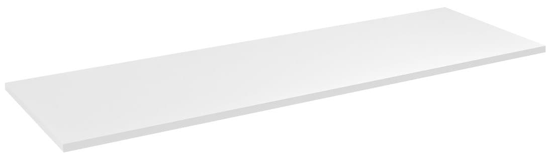 CIRASA blat DTDL 131x1,8x46,5cm, biały połysk