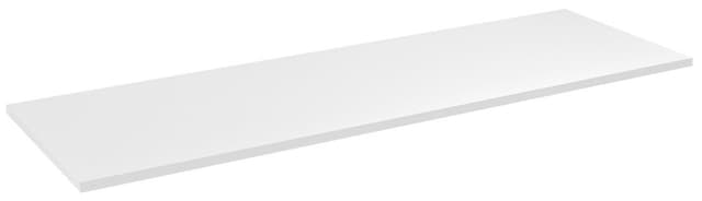 CIRASA blat DTDL 131x1,8x46,5cm, biały połysk