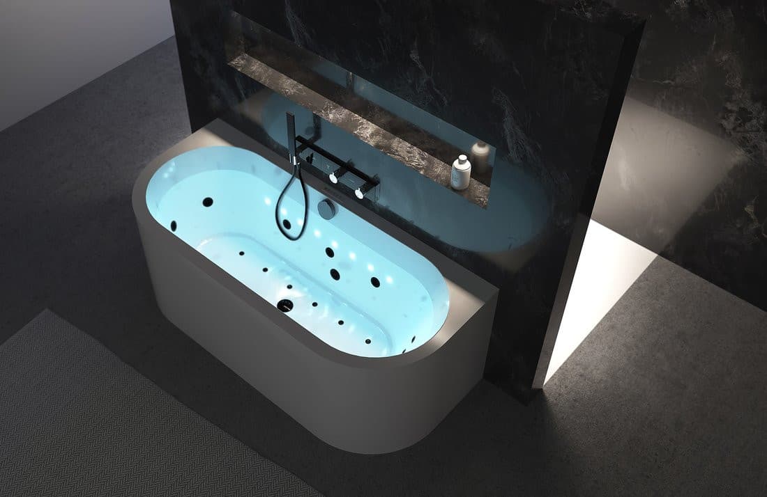 COLORTERAPIE RGB chromoterapia do wanien, 8 diod LED