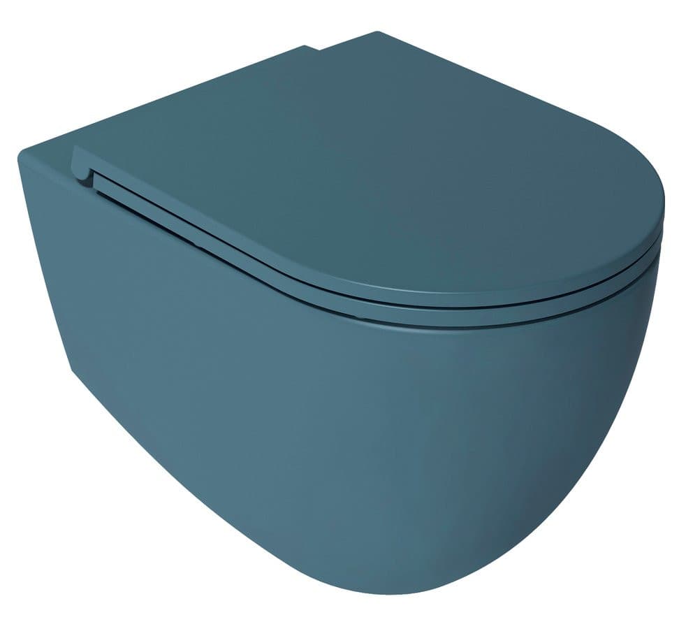 INFINITY Deska WC SLIM, Soft Close, Easy Take, petrol