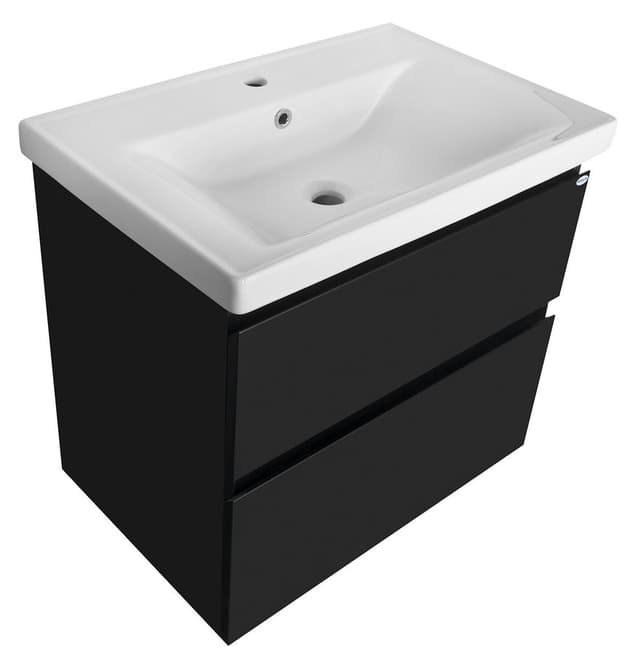 ALTAIR szafka umywalkowa 67x60x45cm, czarny mat