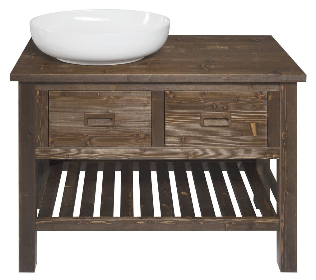 BRAND szafka pod umywalkę 100x73x50cm, świerk bejcowany