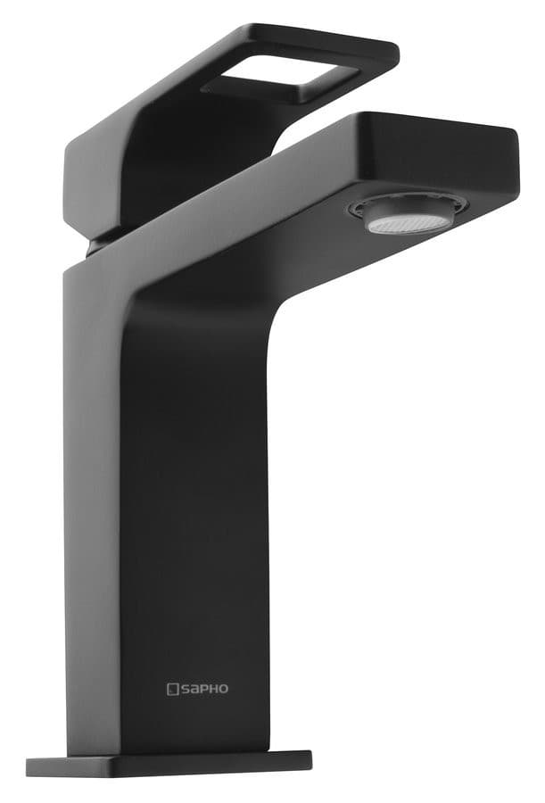 FORATA bateria umywalkowa, czarny mat