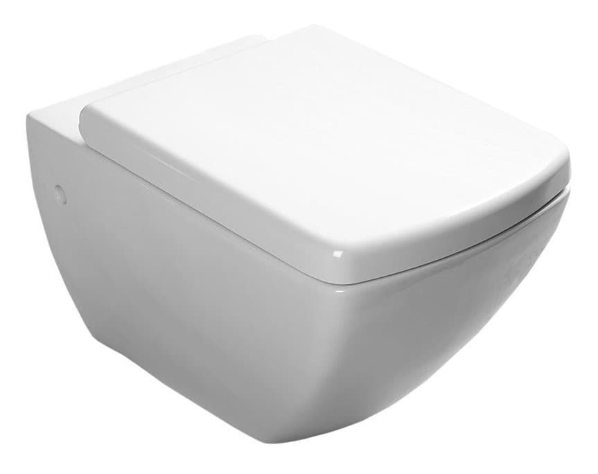 SOLUZIONE Deska WC, Soft Close, biała (Purity)