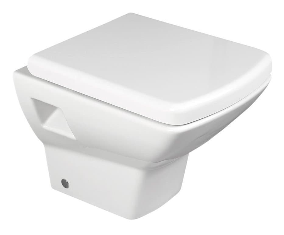 SOLUZIONE Deska WC, Soft Close, biała (Purity)