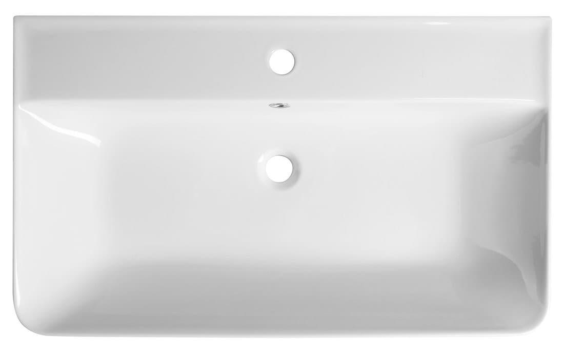 GALI umywalka ceramiczna 80x48cm, biały