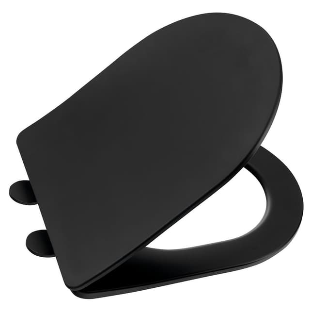 PACO deska WC, SLIM, Soft Close, Easy Take, czarny mat