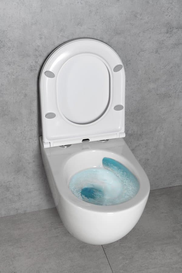 FULDA WC misa wisząca, Vortex Rimless, 36x52,5cm, biały