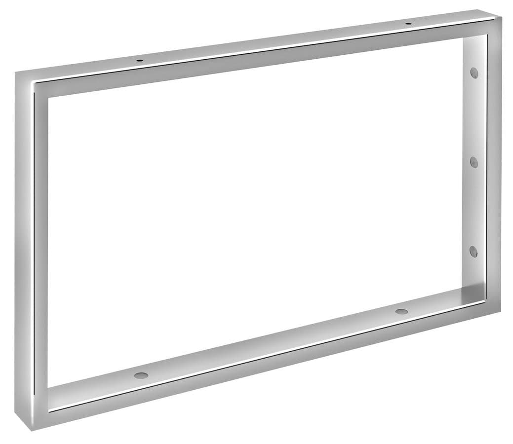 Wspornik 490x330x40mm, stal, chrom, 1 sztuka