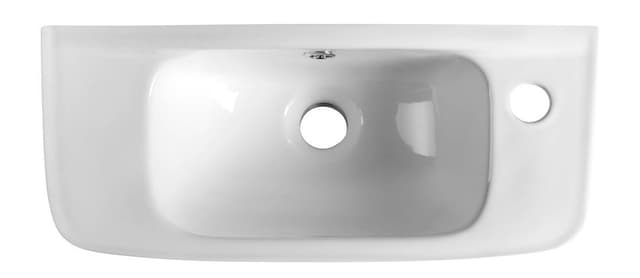 Umywalka ceramiczna 51x22cm, biały