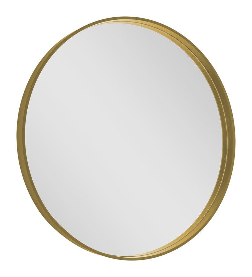 NOTION lustro w ramie, ø 70cm, złoty mat