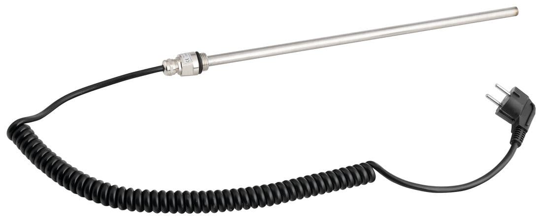 Grzałka, kabel spiralny/czarny, 400 W