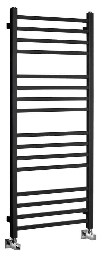 METRO grzejnik łazienkowy 500x1200 mm, czarny mat