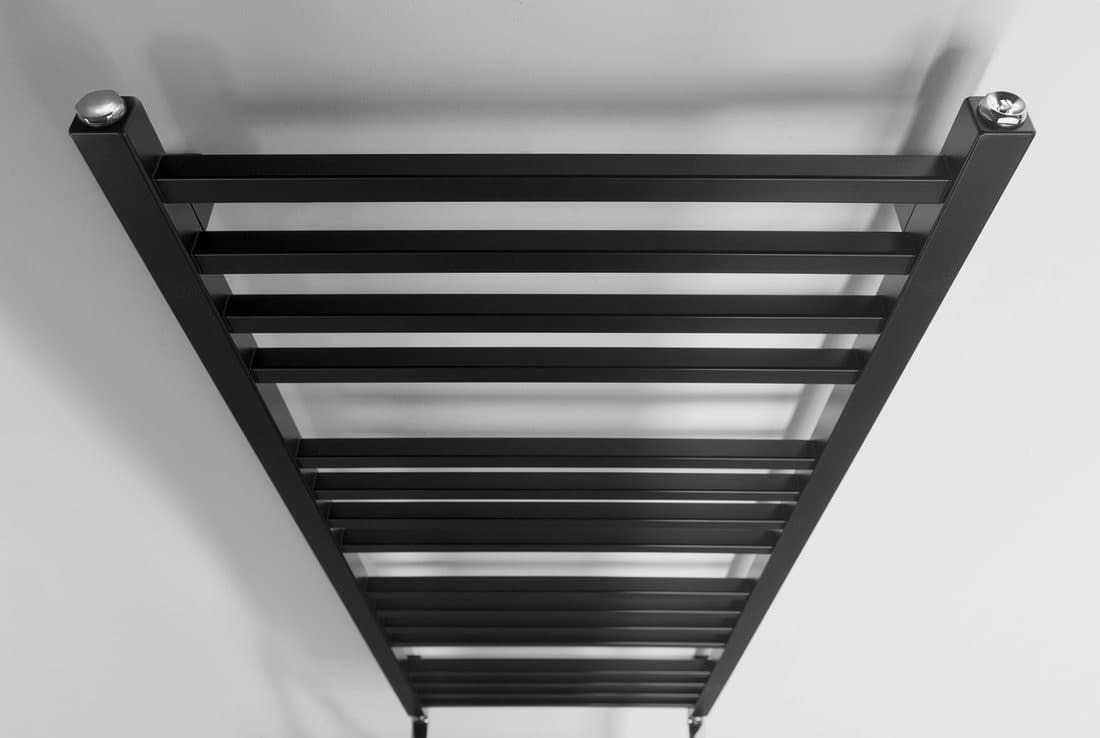METRO grzejnik łazienkowy 500x1200 mm, czarny mat