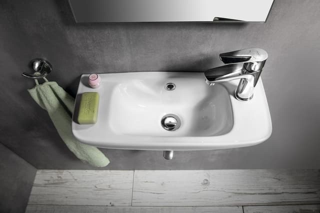 Umywalka ceramiczna 51x22cm, biały
