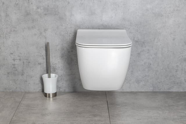 VEA WC wiszące, Rimless, 34,5x52cm, biały