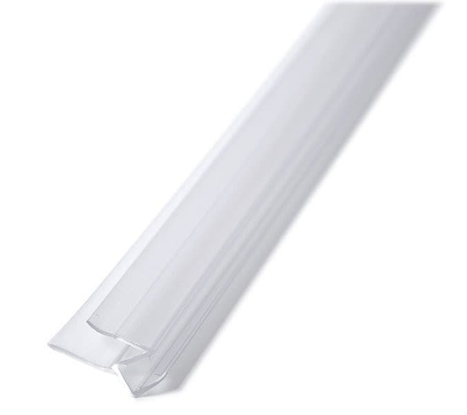 Uszczelka dolna do drzwi prysznicowych, szkło 6mm, 1000 mm