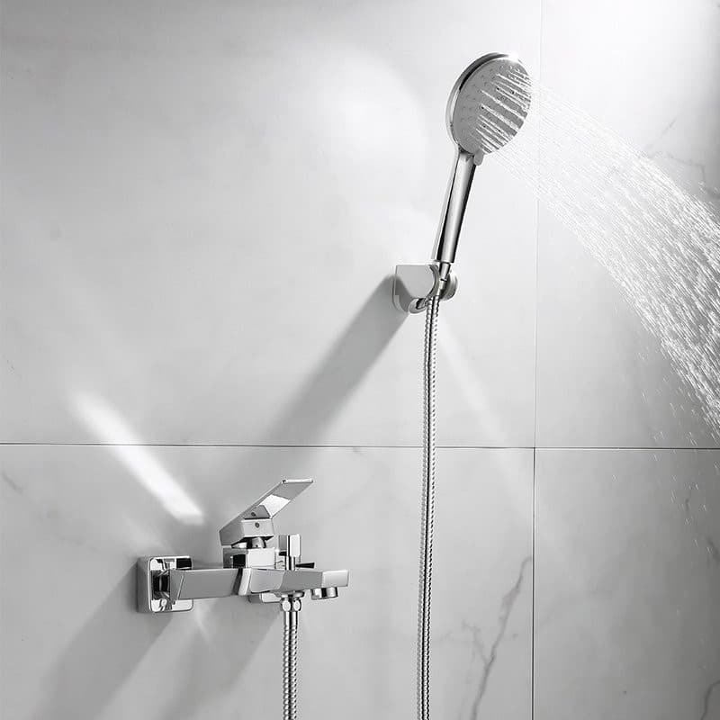 RITMO bateria wannowa ścienna, chrom