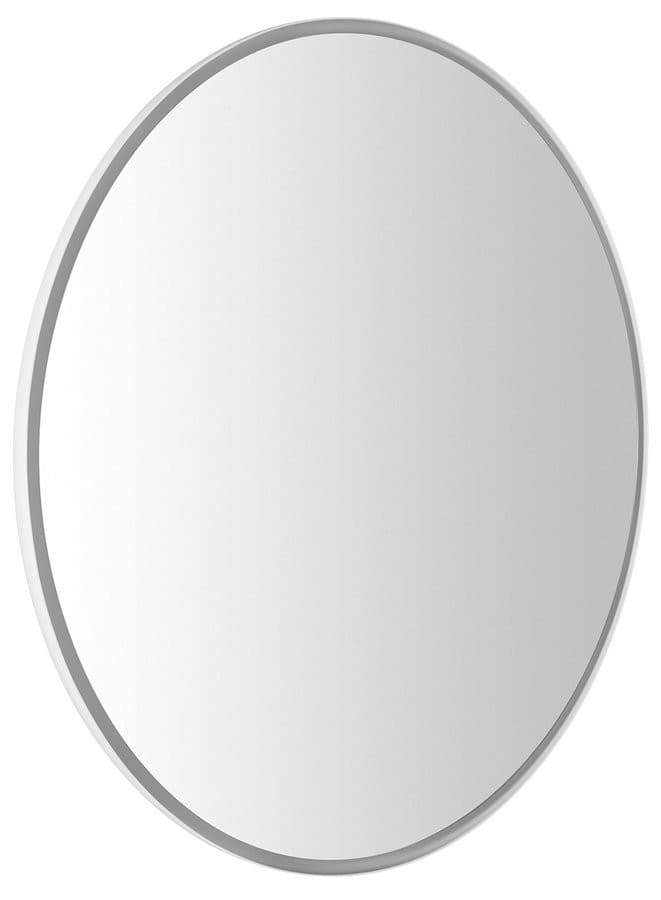 FLOAT lustro z podświetleniem LED, ø 74cm, białe
