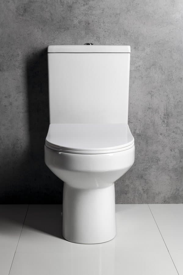 VERMET kompakt WC, odpływ pionowy/poziomy, biały