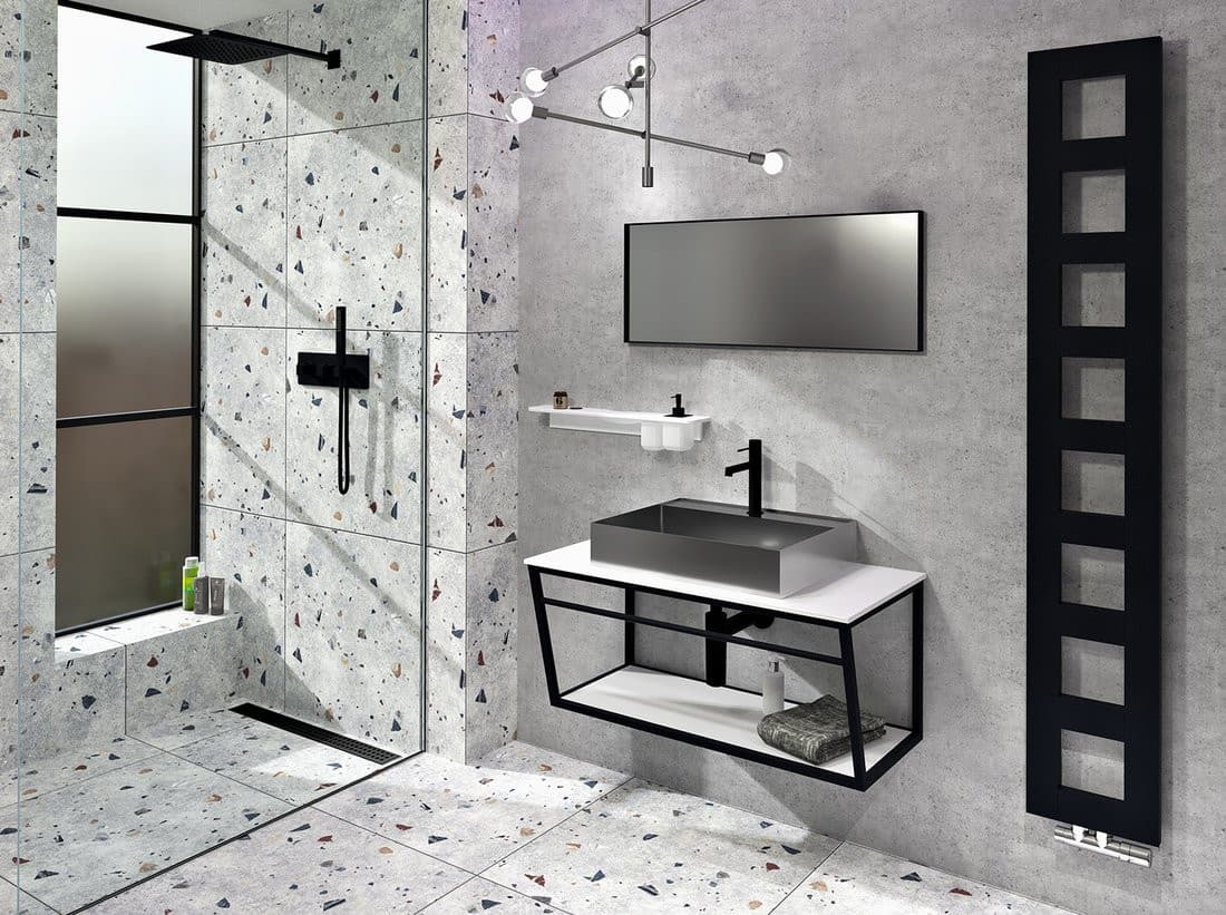 SKA Blat Rockstone 606x463mm, biały mat