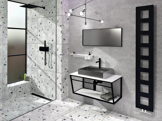 SKA Blat Rockstone 606x463mm, biały mat
