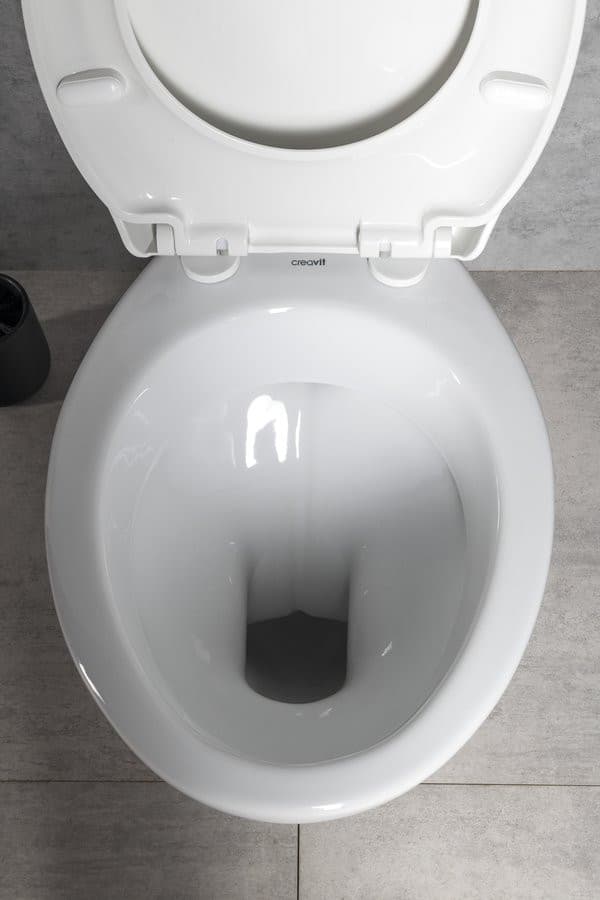 Kompakt WC, przycisk 4,5/6l, odpływ pionowy, biały