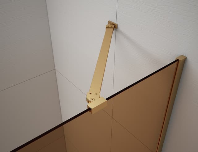 ESCA wspornik narożny 900mm, złoty mat