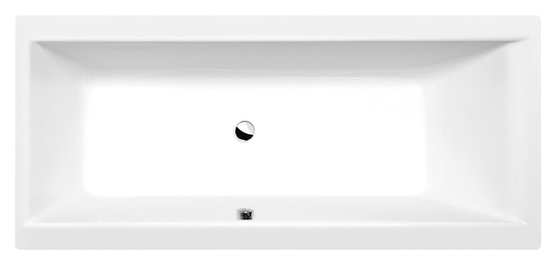 CLEO wanna prostokątna 180x80x48cm, biały mat