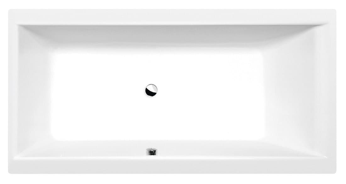 CLEO wanna prostokątna 180x90x48cm, biały mat