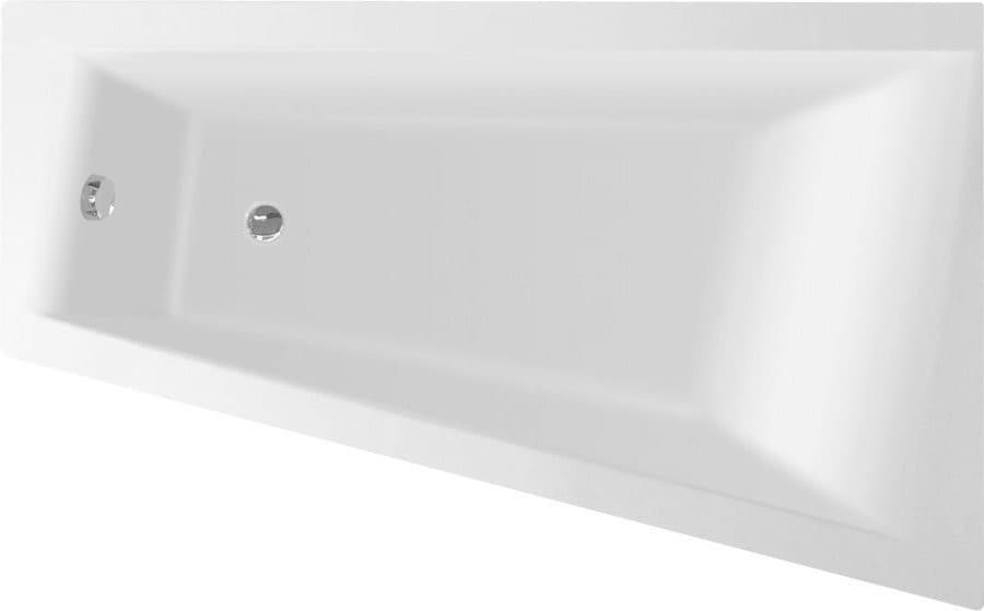 METUJE wanna 160x100x42cm, prawa, biały