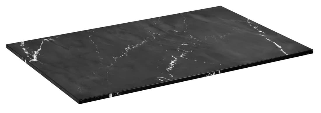 SKARA blat Rockstone 81,2x12x46cm, black attica