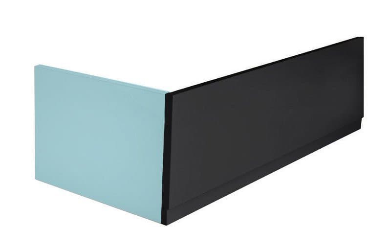 PLAIN obudowa czołowa 170x59cm, czarny mat, prawy