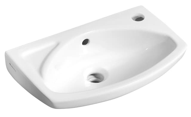 Umywalka ceramiczna 45x28cm, biały