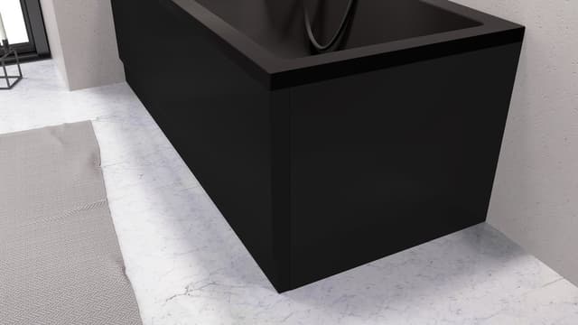 PLAIN obudowa boczna 100x59cm, czarny mat