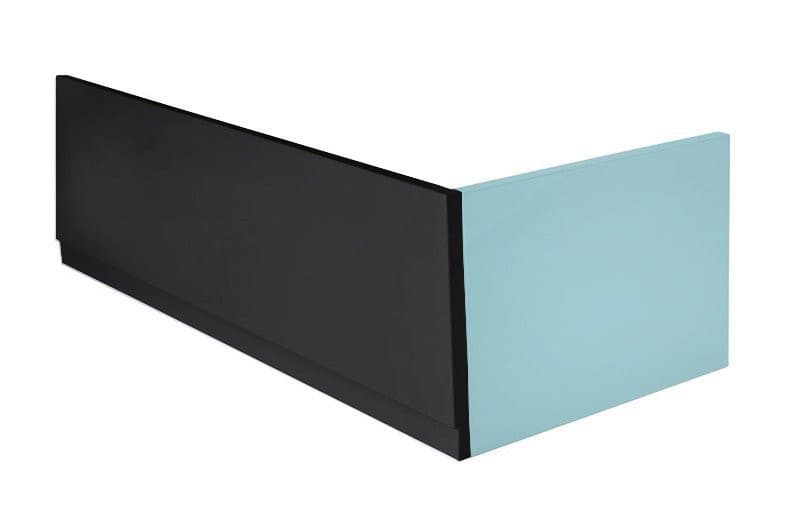 COUVERT obudowa czołowa, lewa 170x52cm, czarny mat