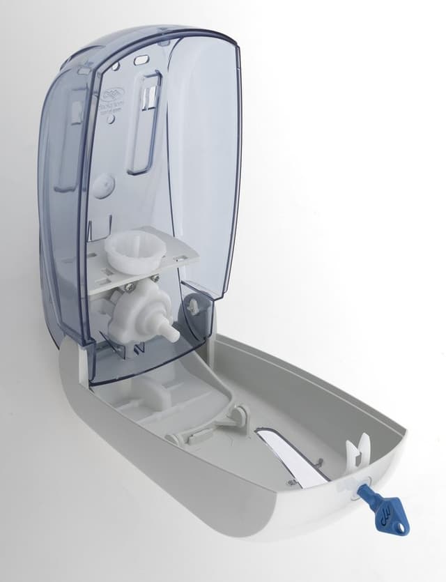 SKIN dozownik mydła płynnego 500ml, ABS, czerny