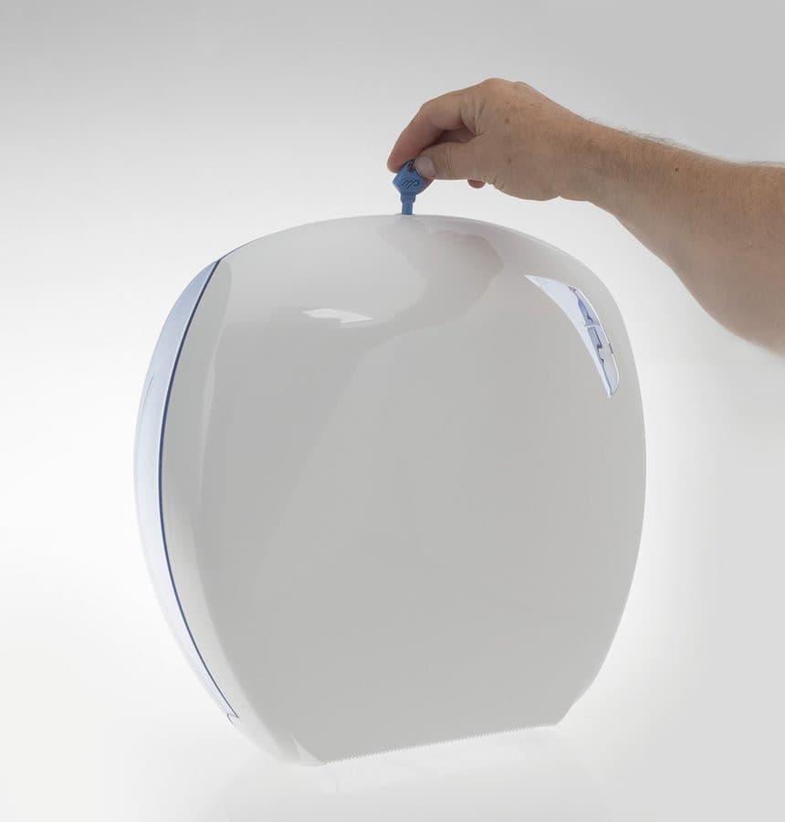SKIN dowoznik na papier toaletowy o Ø 29cm, ABS, piasek