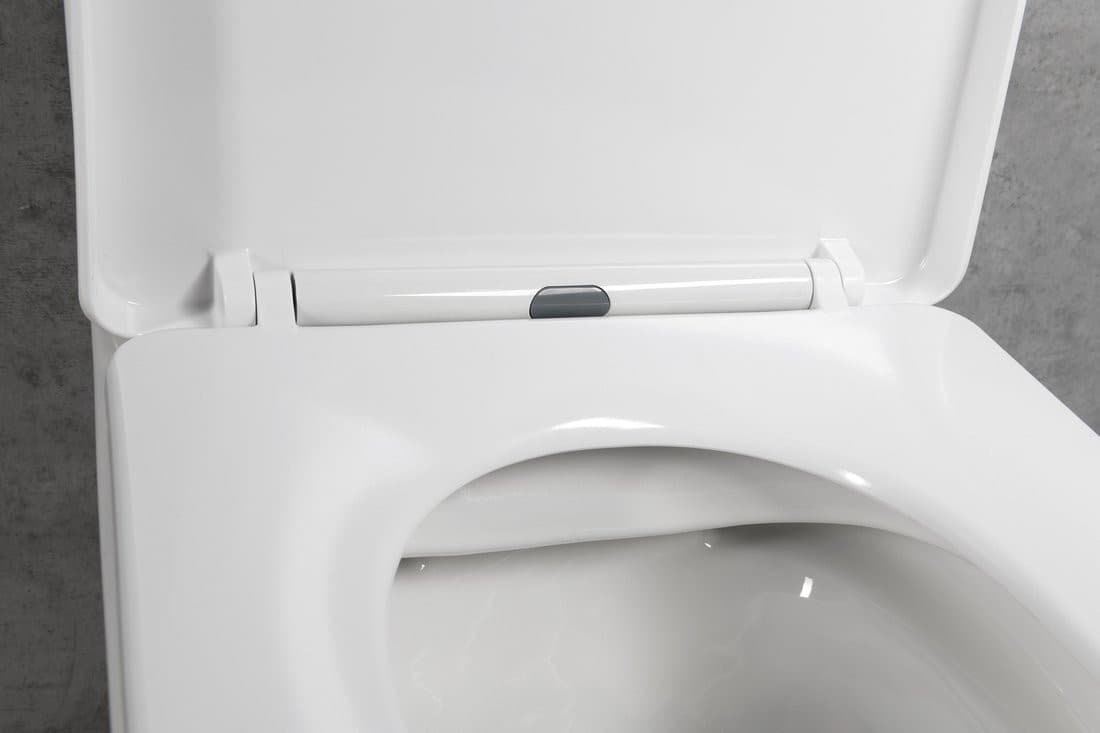 LEON deska WC, Slim, Soft Close, Easy Take, biały